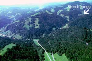 Flugbild Storchenegg